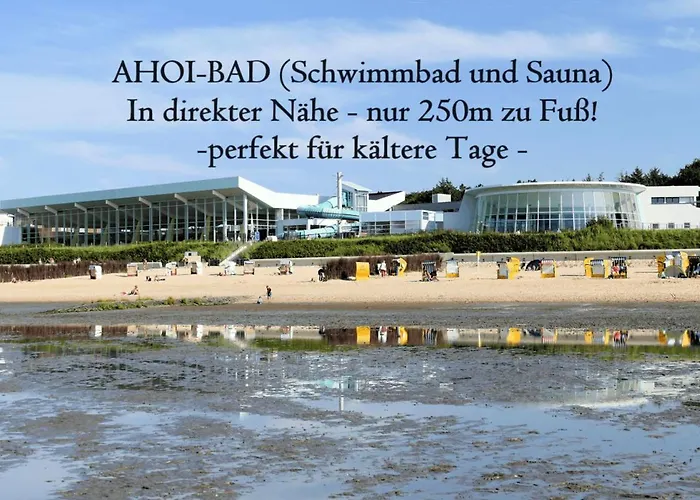Traumhafte Ferienwohnung Seeküste in Cuxhaven - Duhnen in 1A LAGE im Haus Elbe 1 !!! 50m zum Strand !!!
